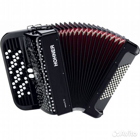 Баян hohner nova II 72 black