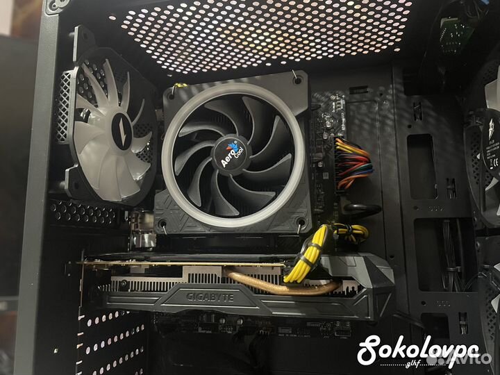 Системный блок (I3-10105f/GTX 1060/16gb/1120gb)