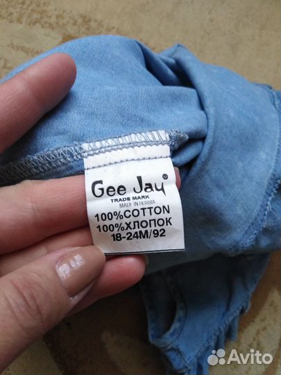 Джинсовое платье для девочки