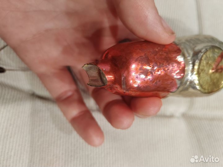 Редкая елочная игрушка СССР