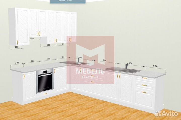 Кухня модульная новая