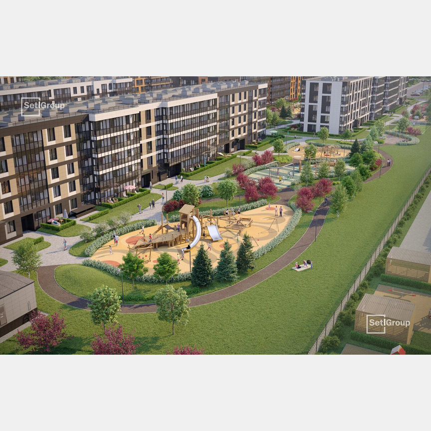 2-к. квартира, 51,3 м², 1/5 эт.