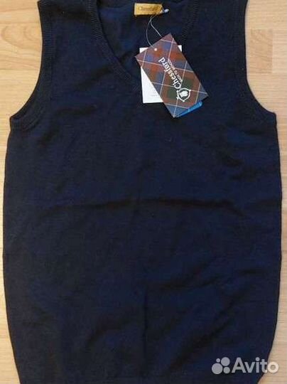 Жилетка для мальчика школьная 158