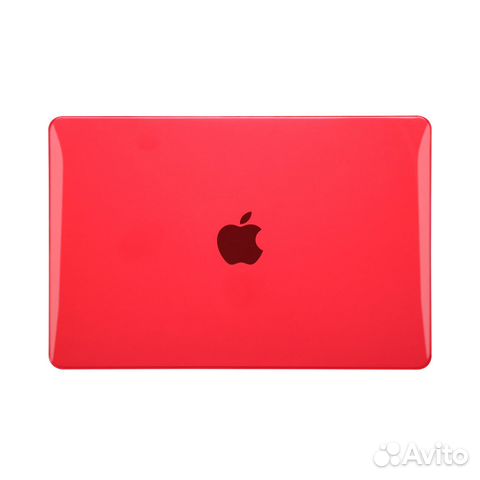 Чехол для MacBook Pro 13 2016-2022 глянец красный