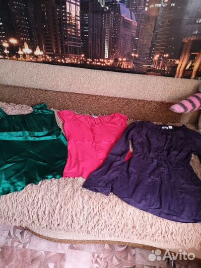 Одежда женская пакетом 46-48 размер 17 вещей