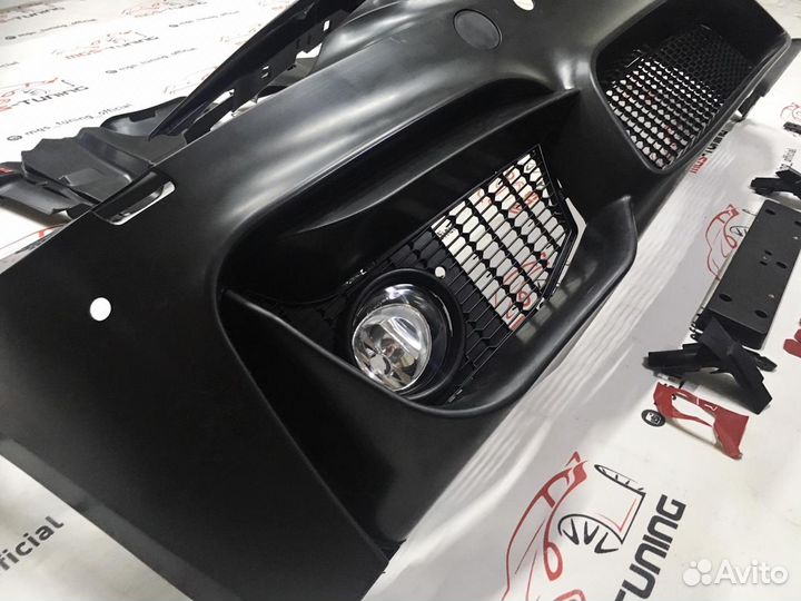 Бампер передний BMW 3 серия f30 М3-Look с птф