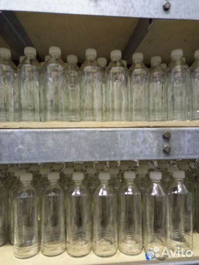 Бутылка стеклянная