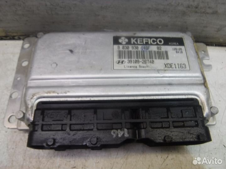 Блок управления двигателем Hyundai Elantra