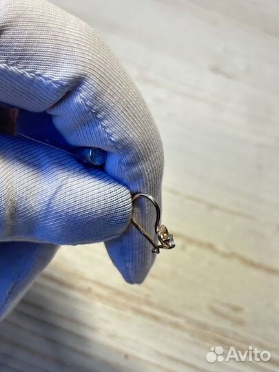 Золотые серьги sokolov сердечки