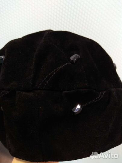 Берет женский замшевый натуральная кожа