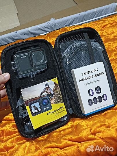 Екшен камера 5к (30) аксессуарами