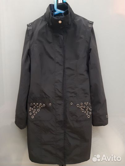 Плащ утеплённый осень