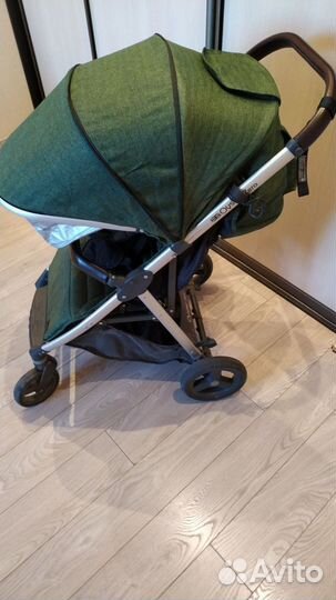 Прогулочная коляска oyster zero зеленая