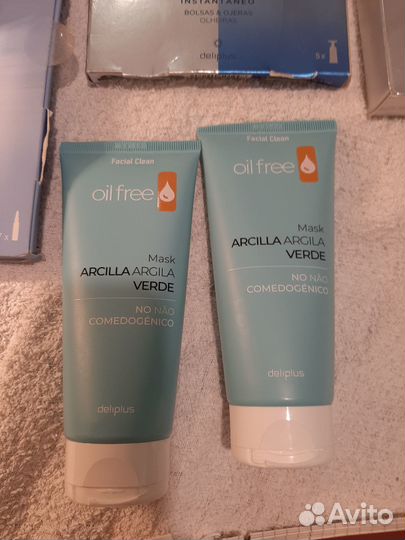 Маска на основе зеленой глины Deliplus Испания