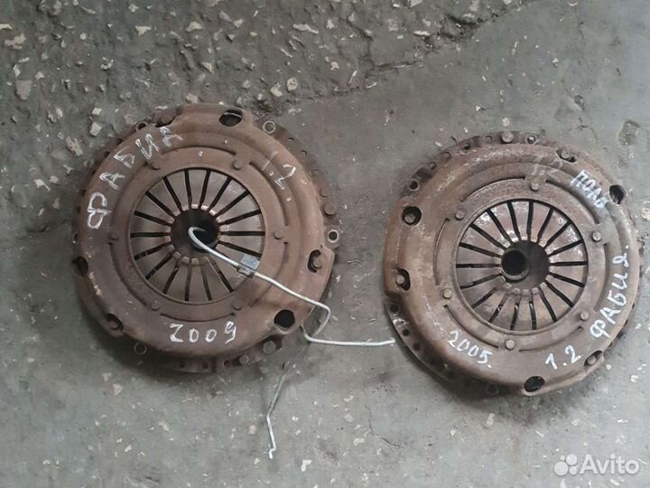 Сцепление Skoda Fabia2. 1,2