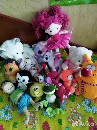 Мягкие игрушки пакетом