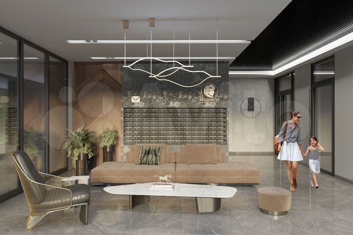 1-к. квартира, 45,3 м², 12/12 эт.