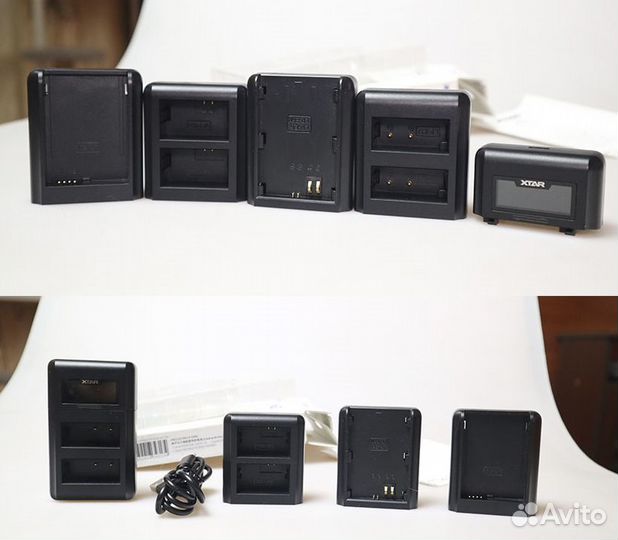 Xtar VN2 Cannon LP-E6N,LP-E17,LP-E8 Sony NP-FW50