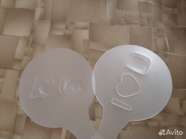 Трафареты для кофе, пирогов и т. д