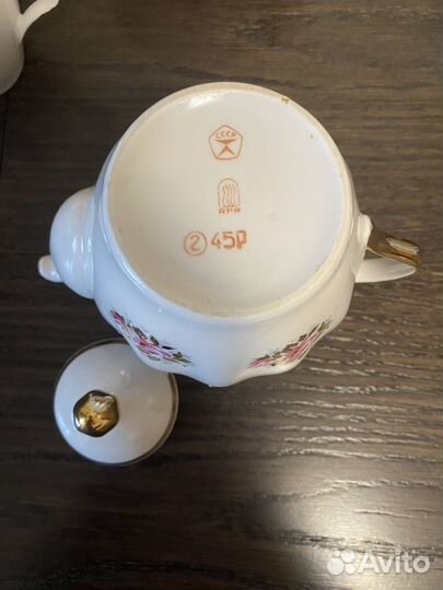 Чайный сервиз СССР рига RPR Сигулда