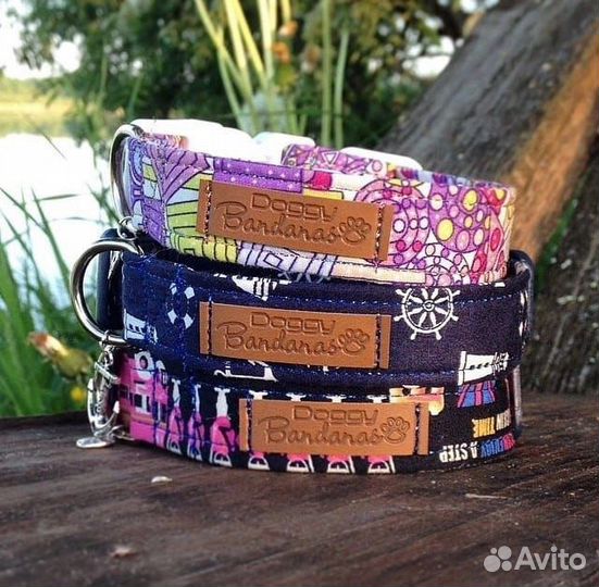 Ошейник для собак ручной работы