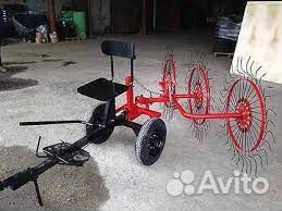 Грабли-ворошилка forza для мотоблоков