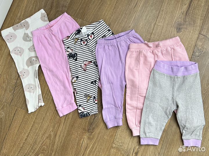 Вещи пакетом для девочки 68 74