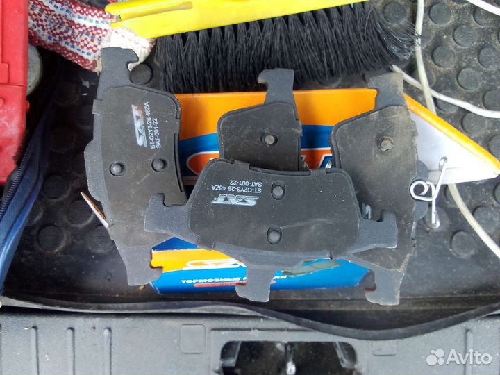 Тормозные колодки задние ford focus 2