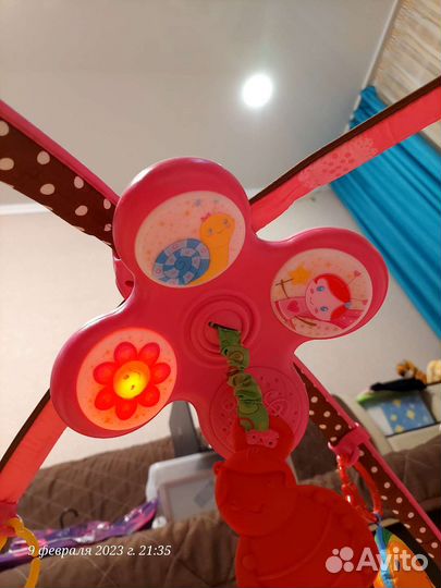 Развивающий коврик tiny love солнечная полянка