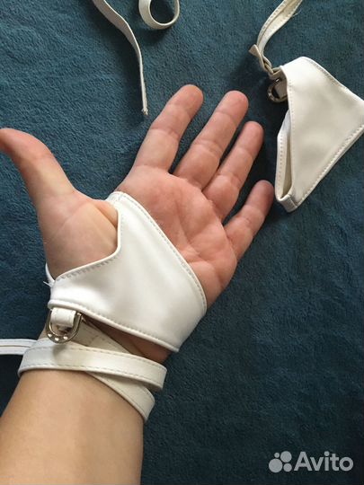 Перчатки искуственная кожа
