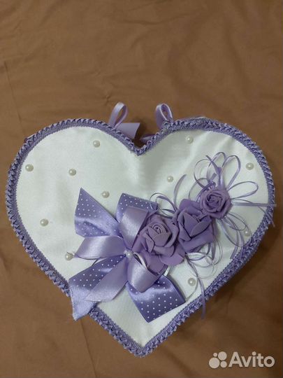 Свадебная казна в виде сердца