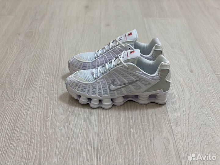 Кроссовки Nike Shox TL White (36-45)