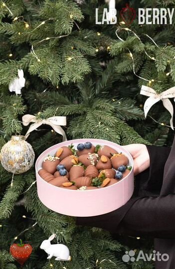 Сладкая клубника. Бельгийский шоколад