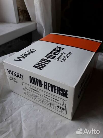 Кассетная автомагнитола. Wako. Новая. Япония