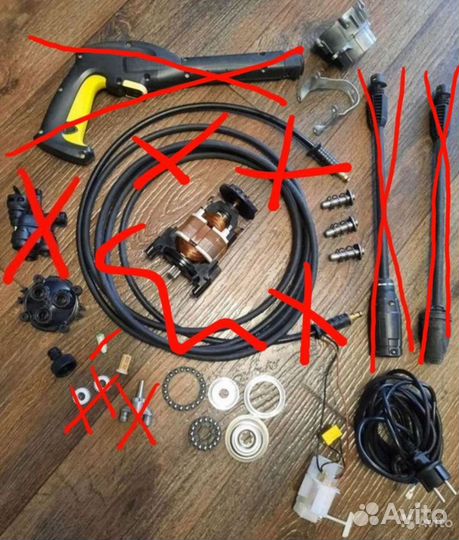 Автомойка karcher k3 по запчастям