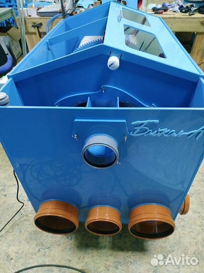 Барабанный фильтр, Автокормушки, фланцевые проходы