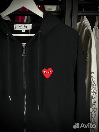 Comme des garcons зип худи (новая)