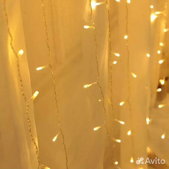 Гирлянда штора