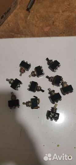 Радиодетали ссср,тумблеры тв-1-2,кнопки и др