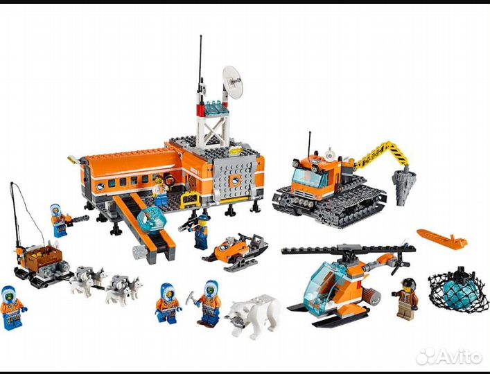 Lego City серия Arctic 5 новых наборов
