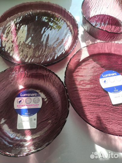 Тарелки luminarc новые
