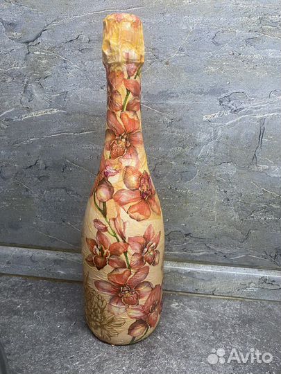 Декупажные бутылки