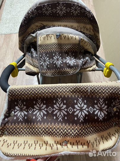 Детские санки коляска