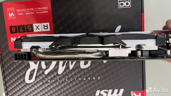 Видеокарта MSI Armor rx 570 8Gb