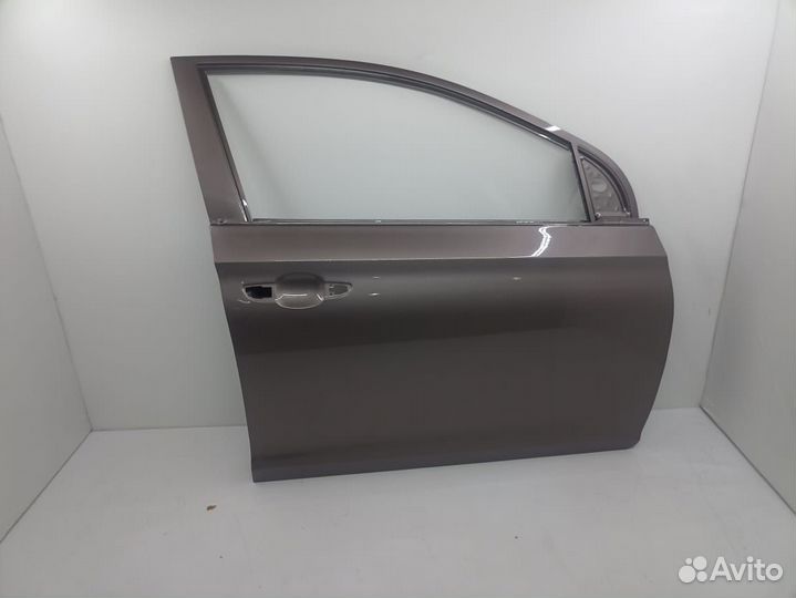 Дверь передняя правая solaris 2017- S4N коричневый