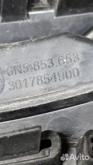 Решетка радиатора с эмблемой поло 2020- н.в