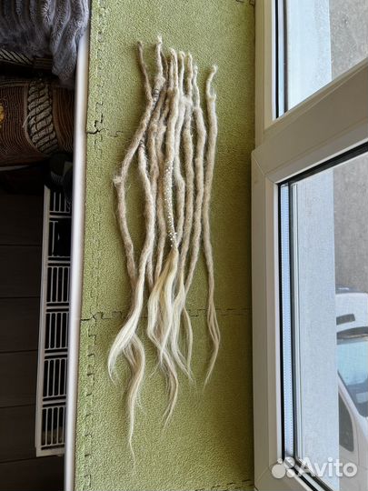 Дреды из натуральных волос