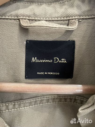 Джинсовая куртка massimo dutti