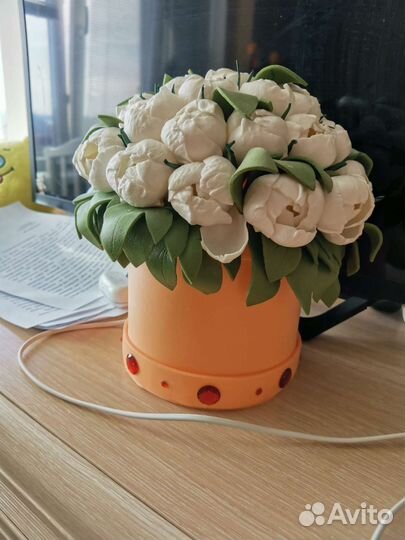 Светильник ночник Букет цветов