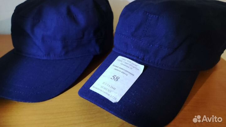 Кепка повседневная синяя старого образца 58